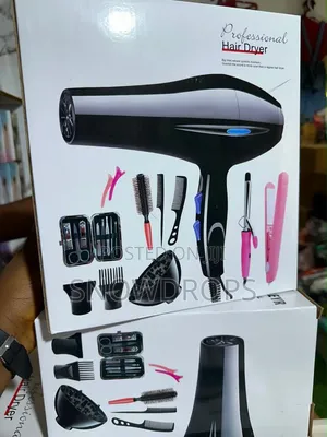 Complete Set of Professional Hair Dryer and Equipments