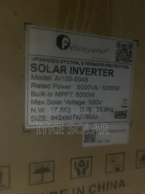 5kwh + 5kva Felicity Hybrid Inverter and Battery ( Solar Generator)