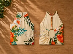 Long Floral Showback Gown