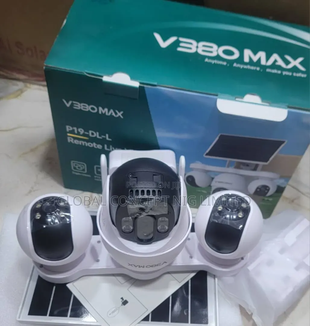 Complete Triple Lens Solar Smart Camera