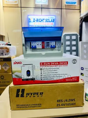 Full Installation / Sako 3kva Inverter / 5kwh Battery / 6pcs Panels