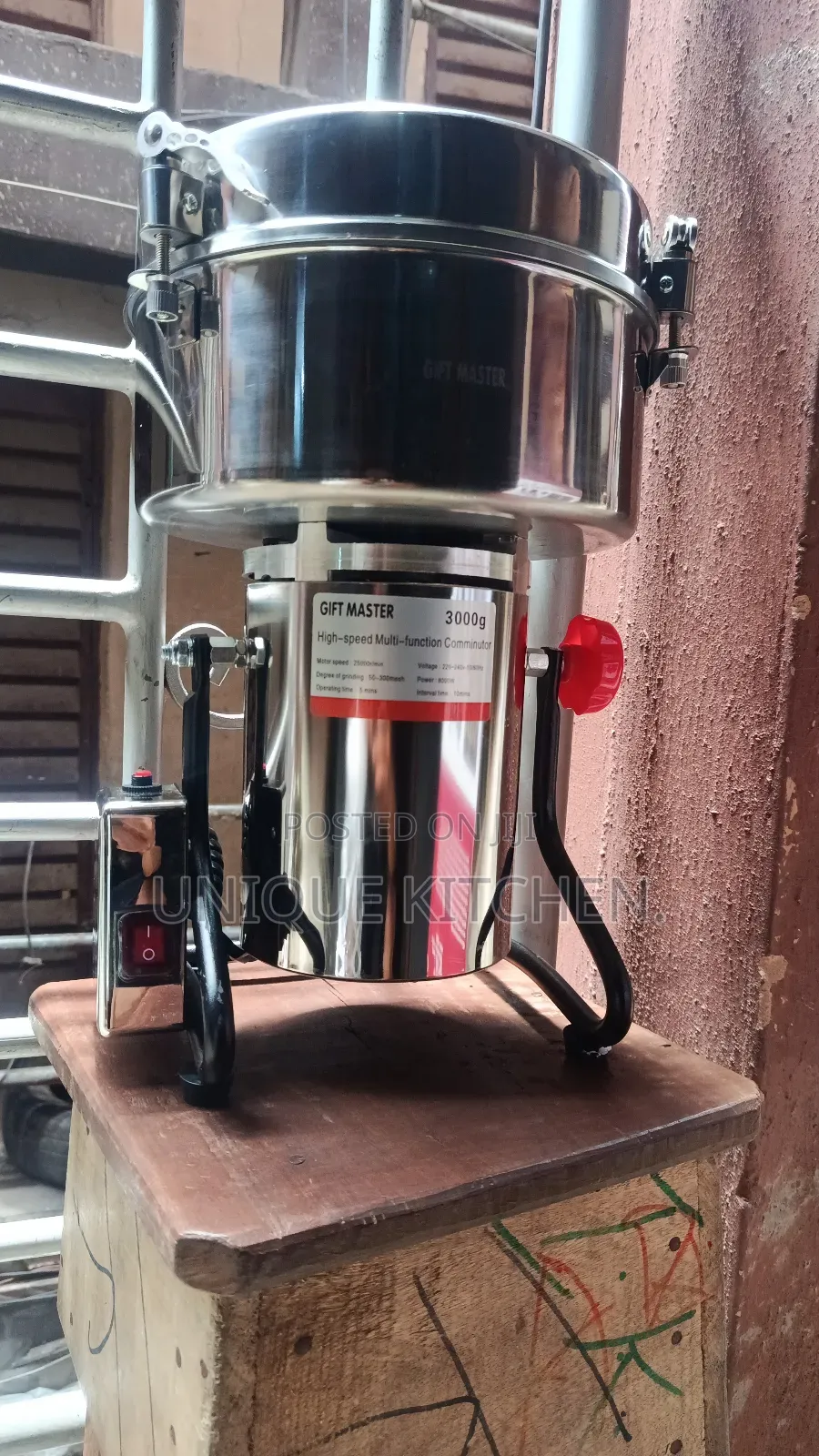 3000 Grams High Power Dry/Spice Grinder