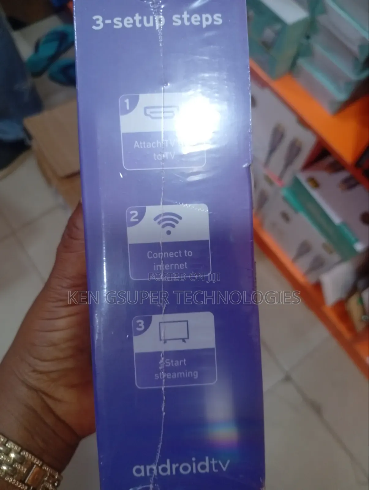 Android TV Ultra HD Set- Top Box