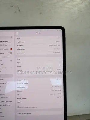 Apple iPad Pro 13 (2024) 256 GB Black
