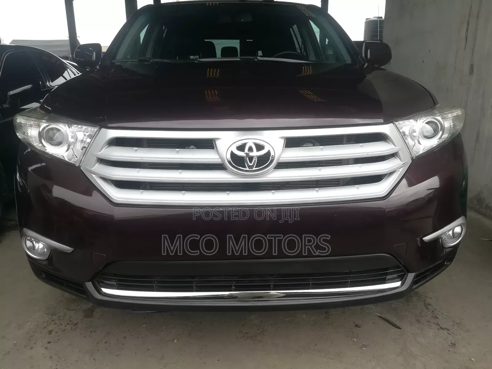 Toyota Highlander 2011 Maroon