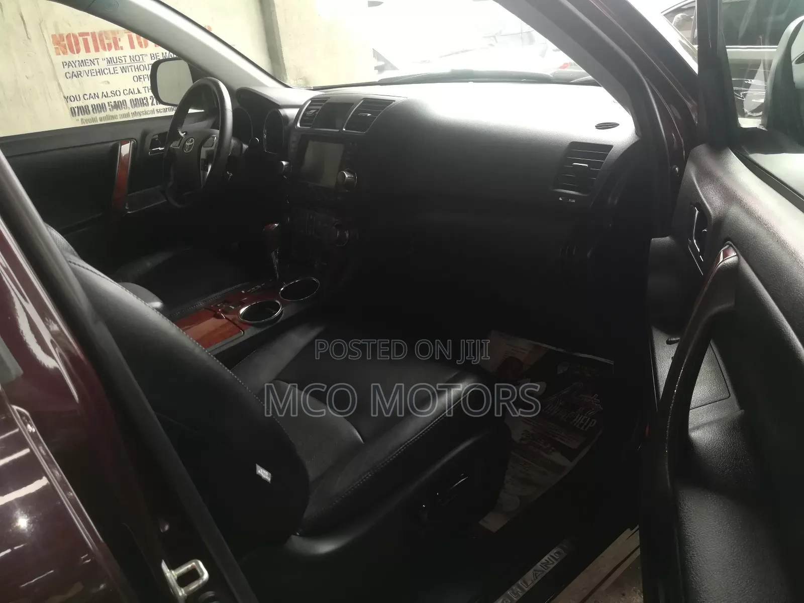 Toyota Highlander 2011 Maroon