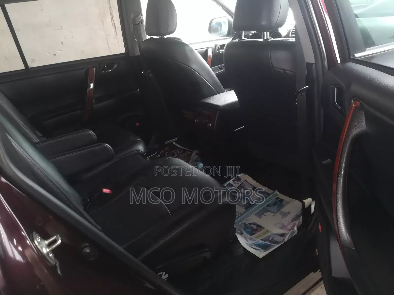 Toyota Highlander 2011 Maroon