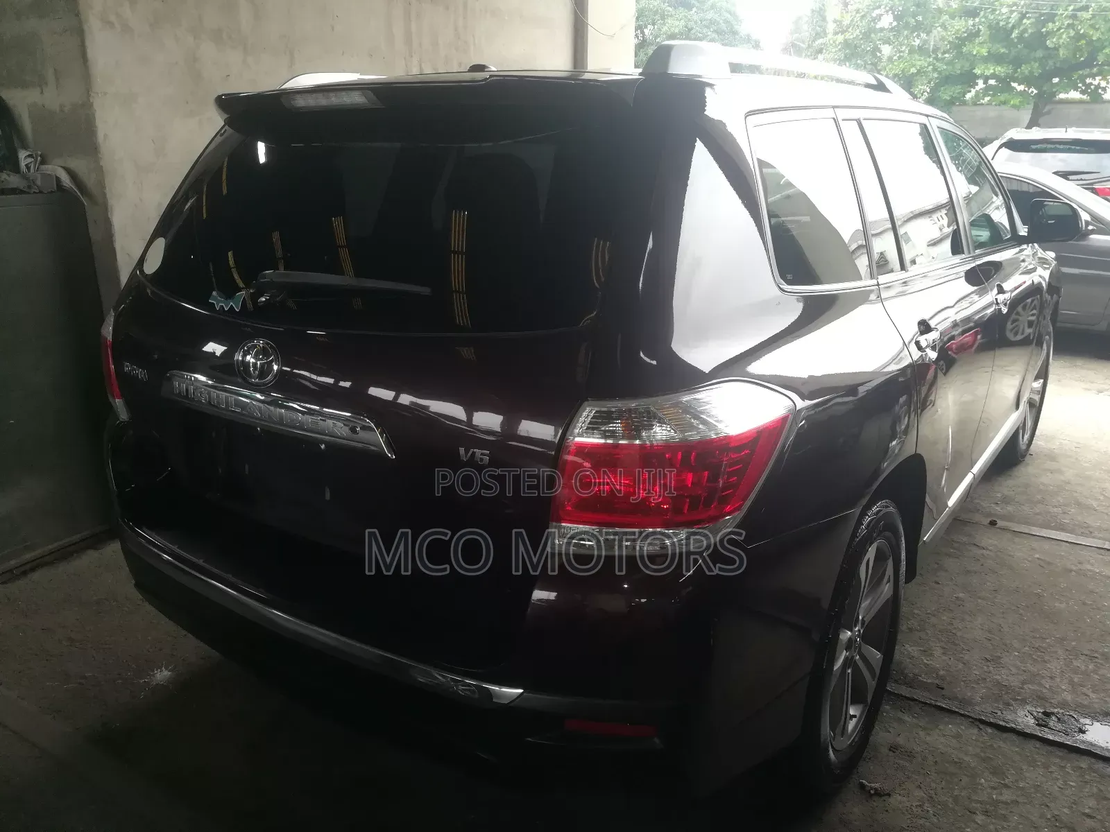 Toyota Highlander 2011 Maroon