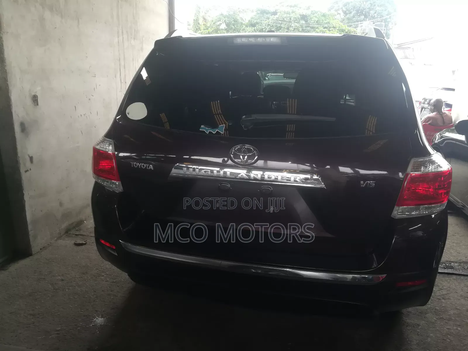 Toyota Highlander 2011 Maroon
