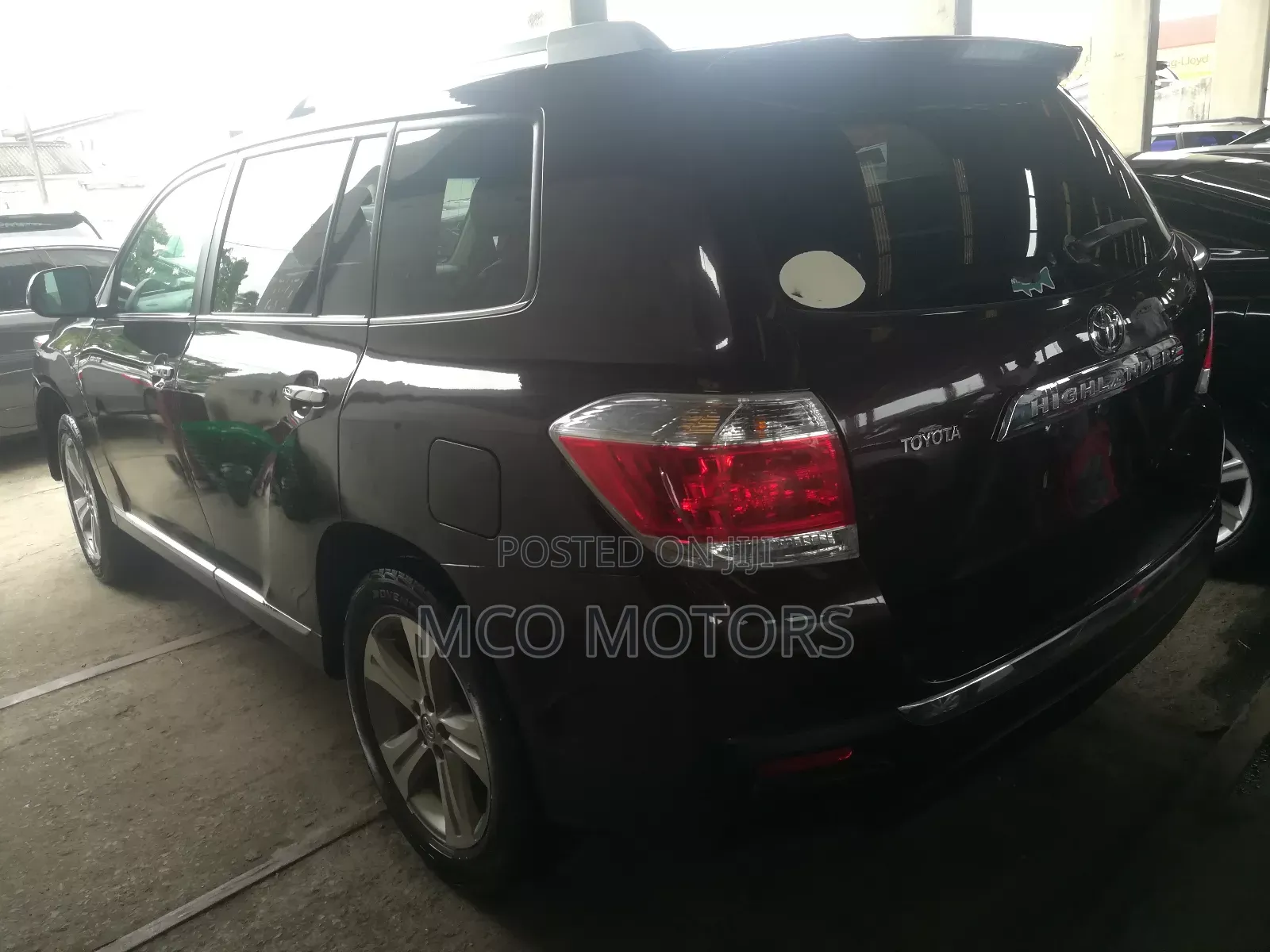 Toyota Highlander 2011 Maroon