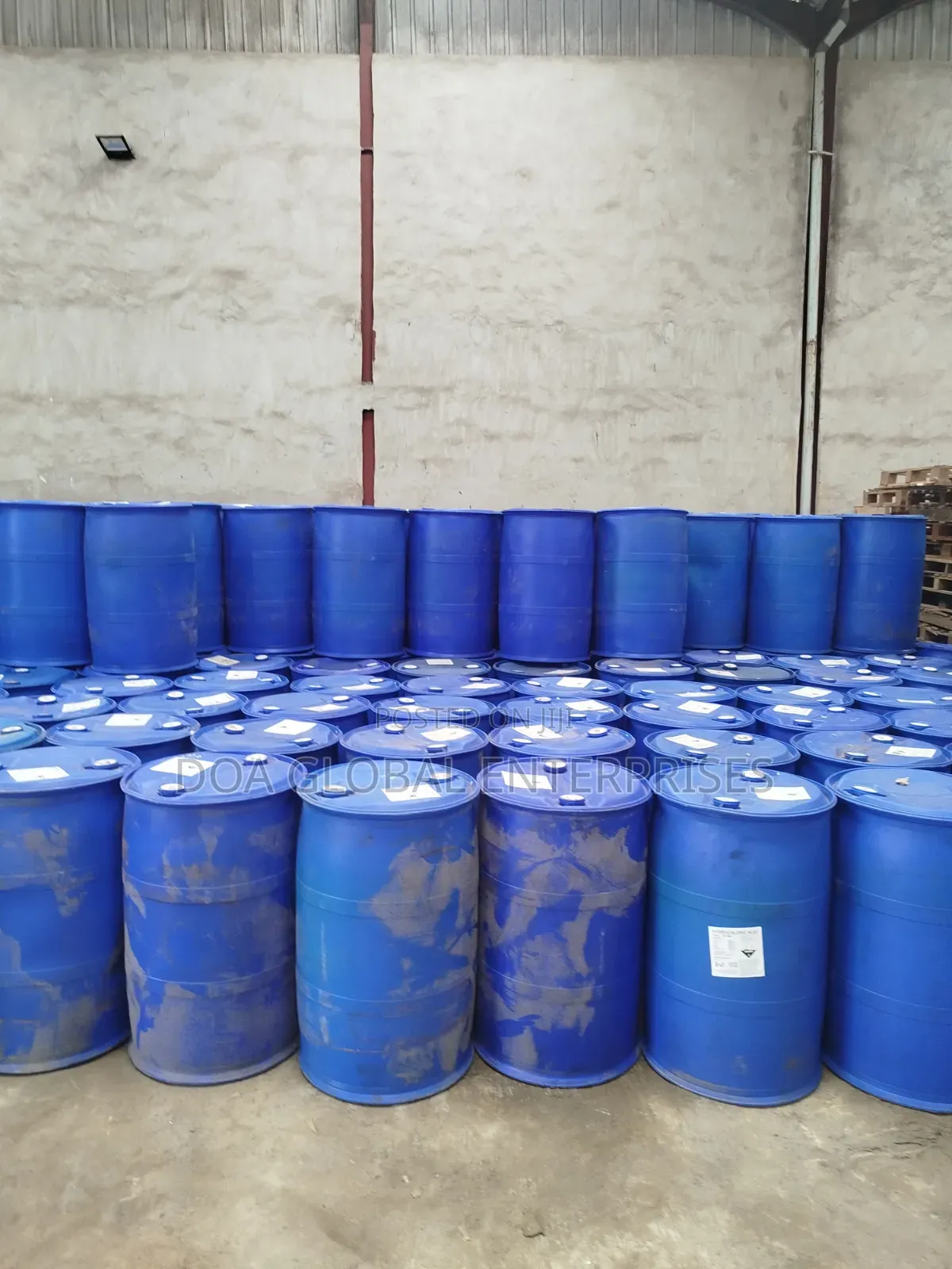 Hydrochloric Acid Drum 250kg 35%