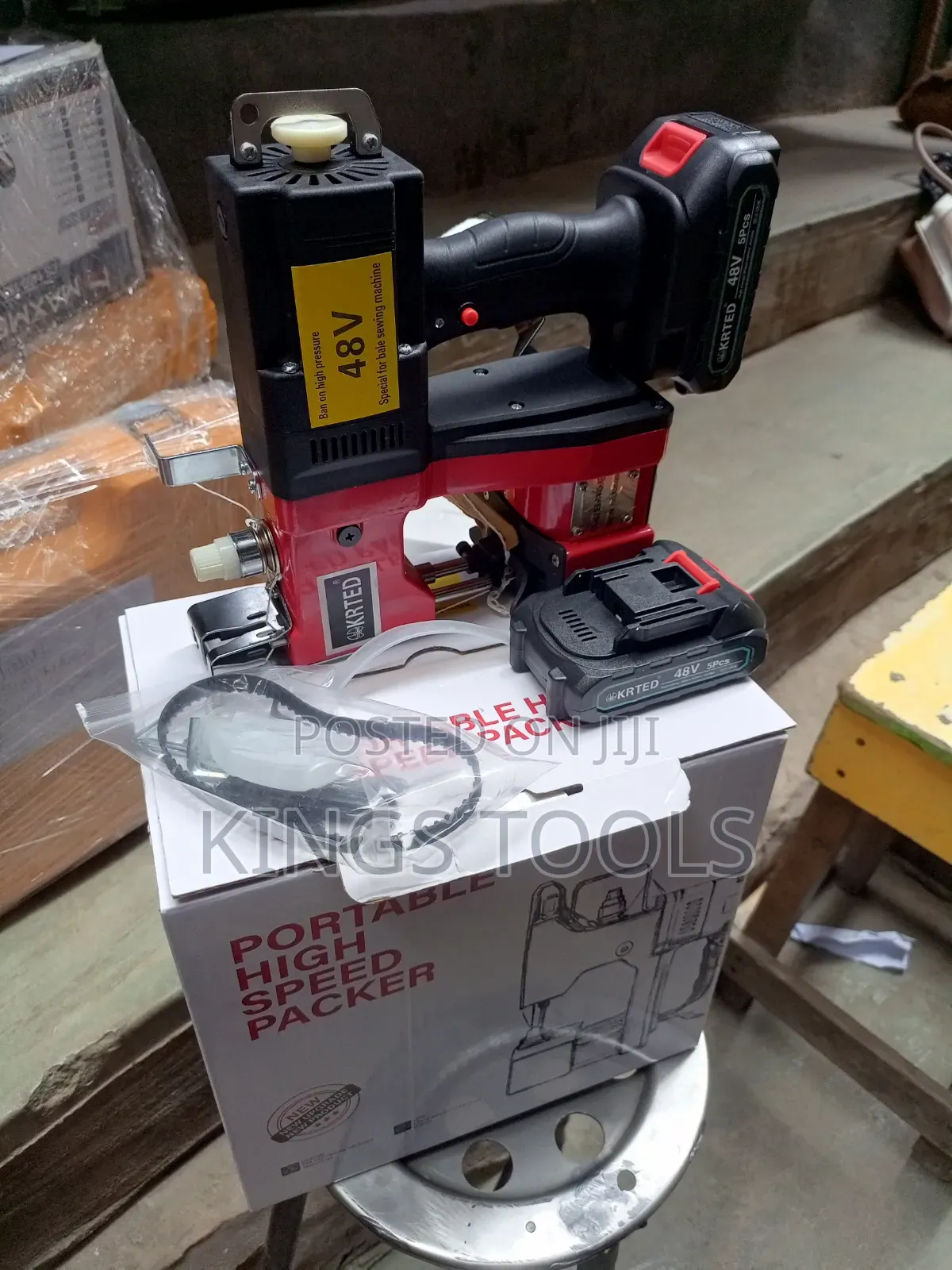Portable High Speed Packer Bag Closer