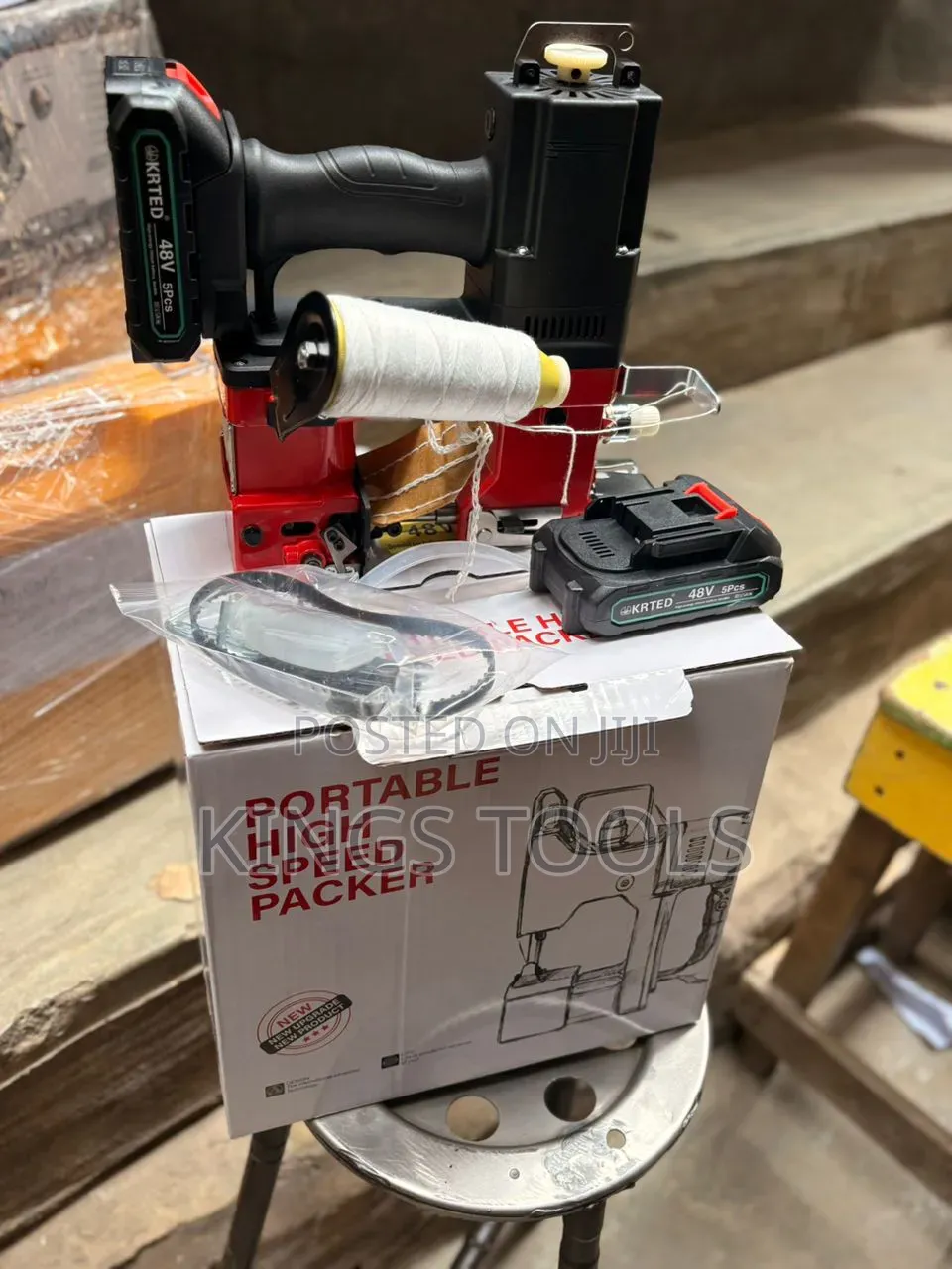 Portable High Speed Packer Bag Closer
