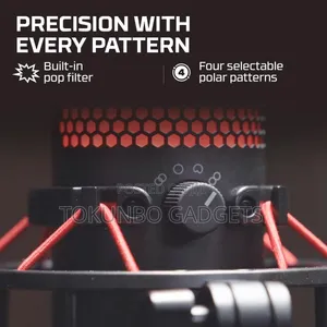 HyperX QuadCast Standalone Microphone for Streamers / Content Creators
