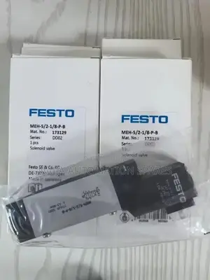 Festo Solenoid Valve With 24Vdc Coil | MEH-5/2-1/8-P-B | 173129