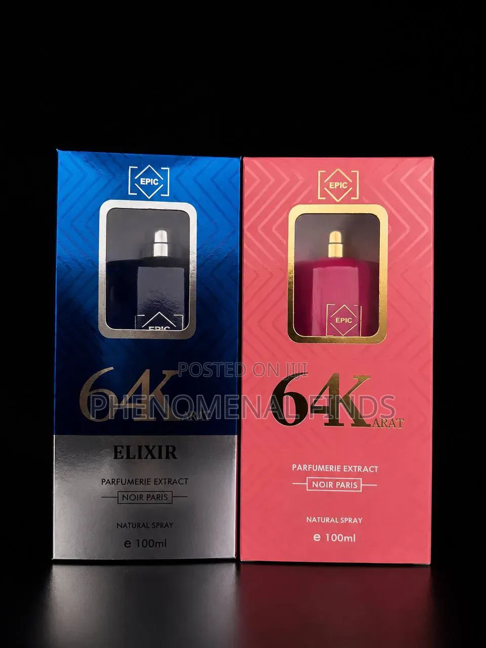 Zandas 64Karat Noir Paris Pink Eau De Parfum
