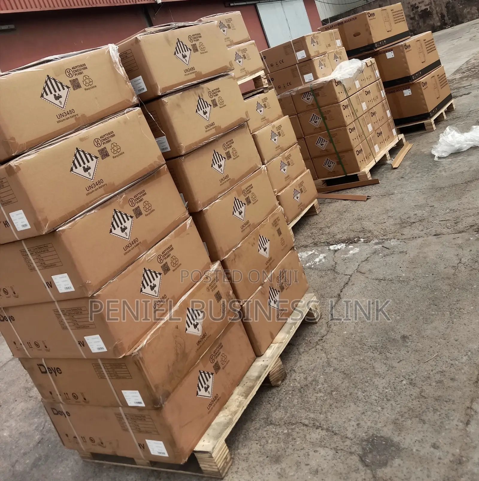 Deye 10.6kwh 51.2volts Lithium Battery