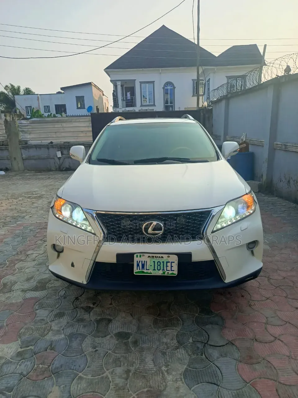 Lexus RX 2011 White