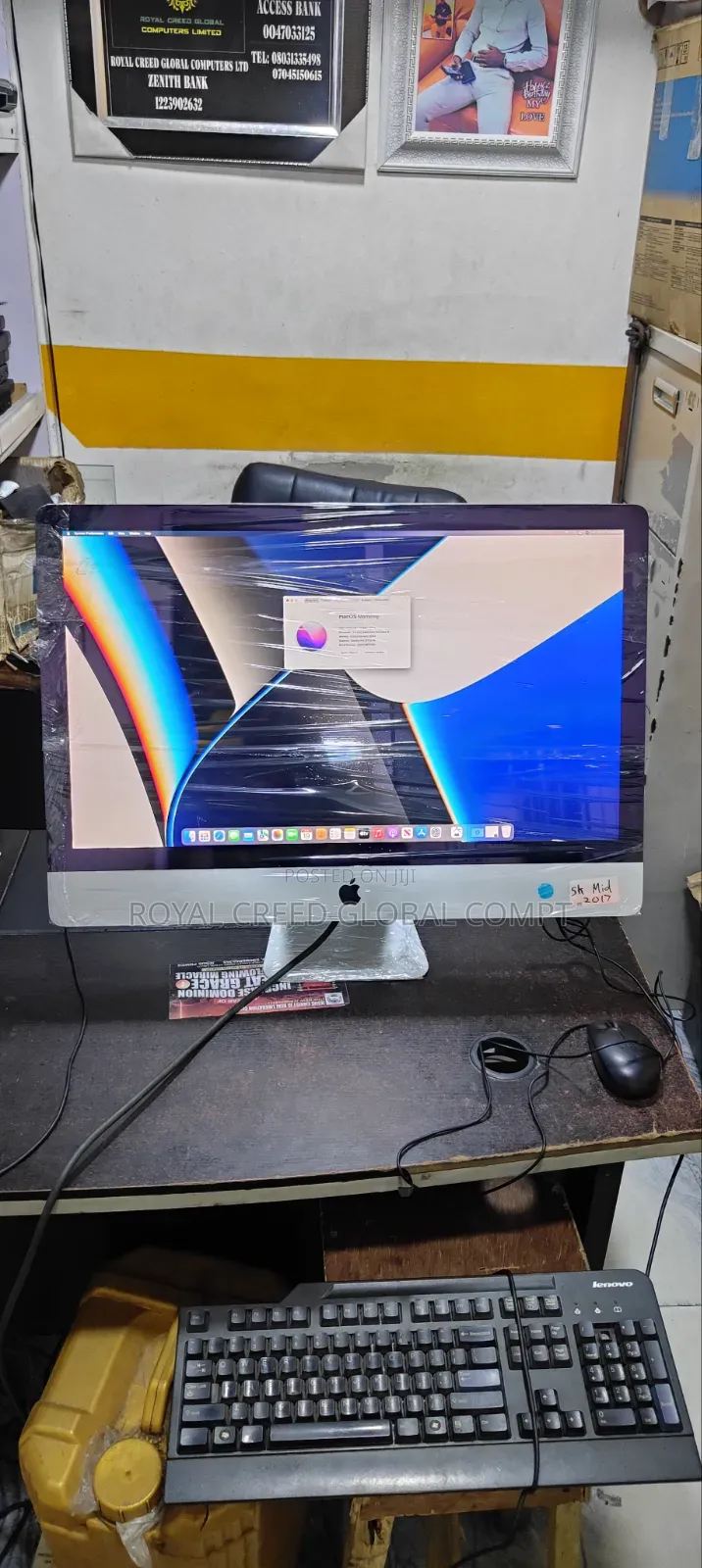 Desktop Computer Apple iMac 8GB Intel Core i5 HDD+SSD 1T