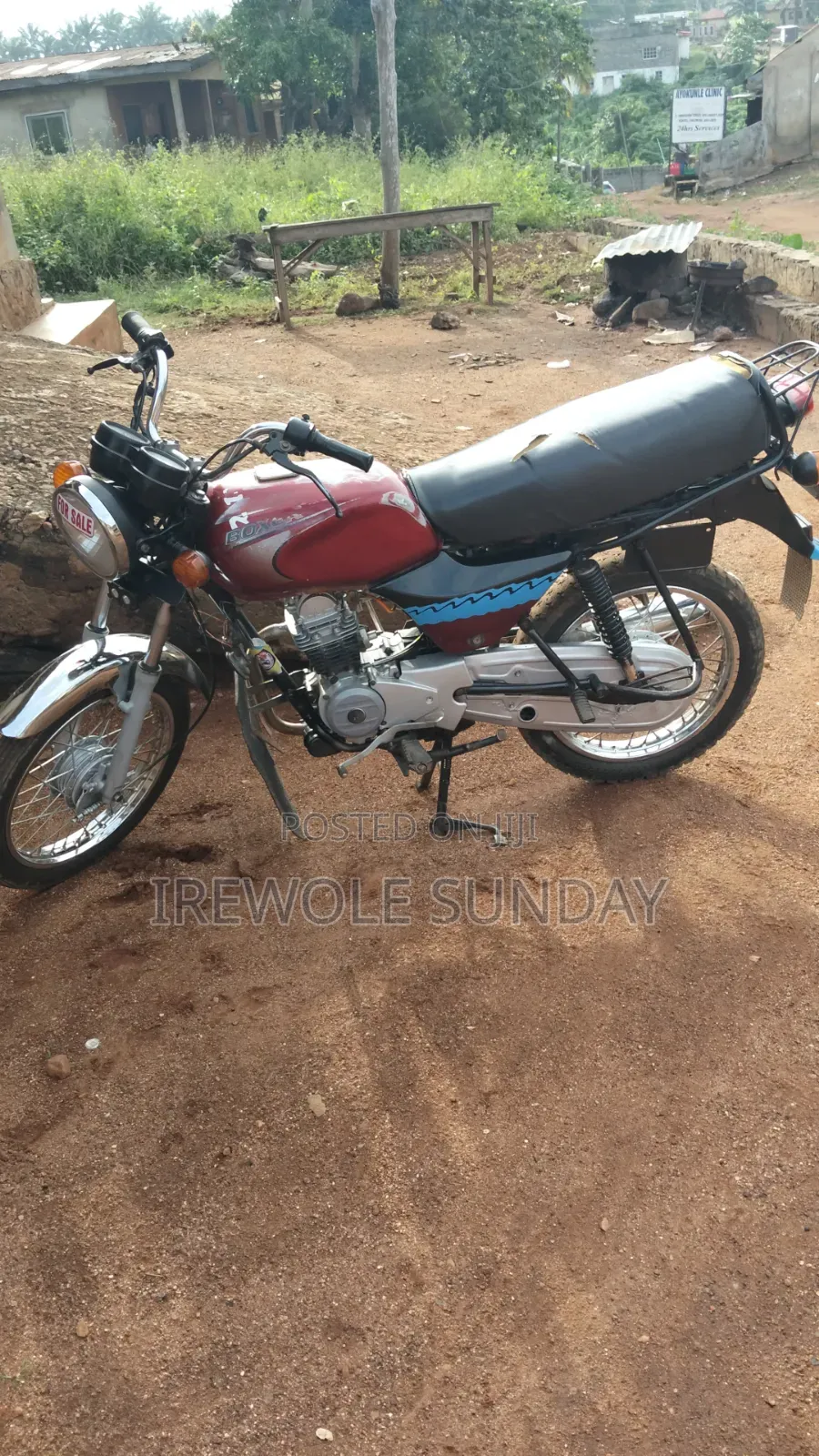 Bajaj Boxer 100 2018 Red