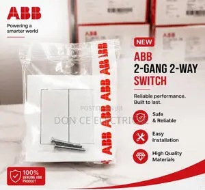 2gang Switch ABB 2way