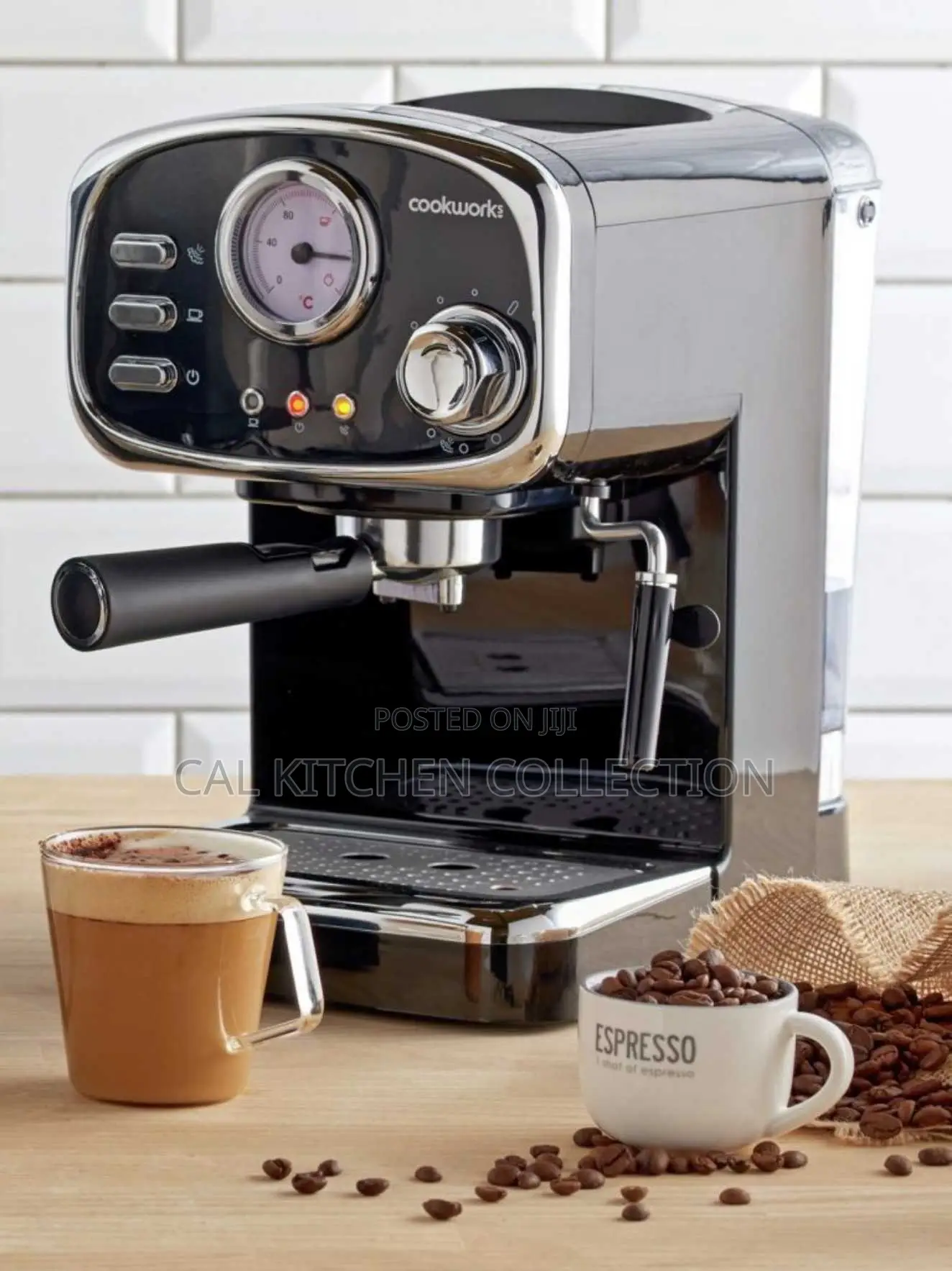 Cookworks Espresso Coffee Machine