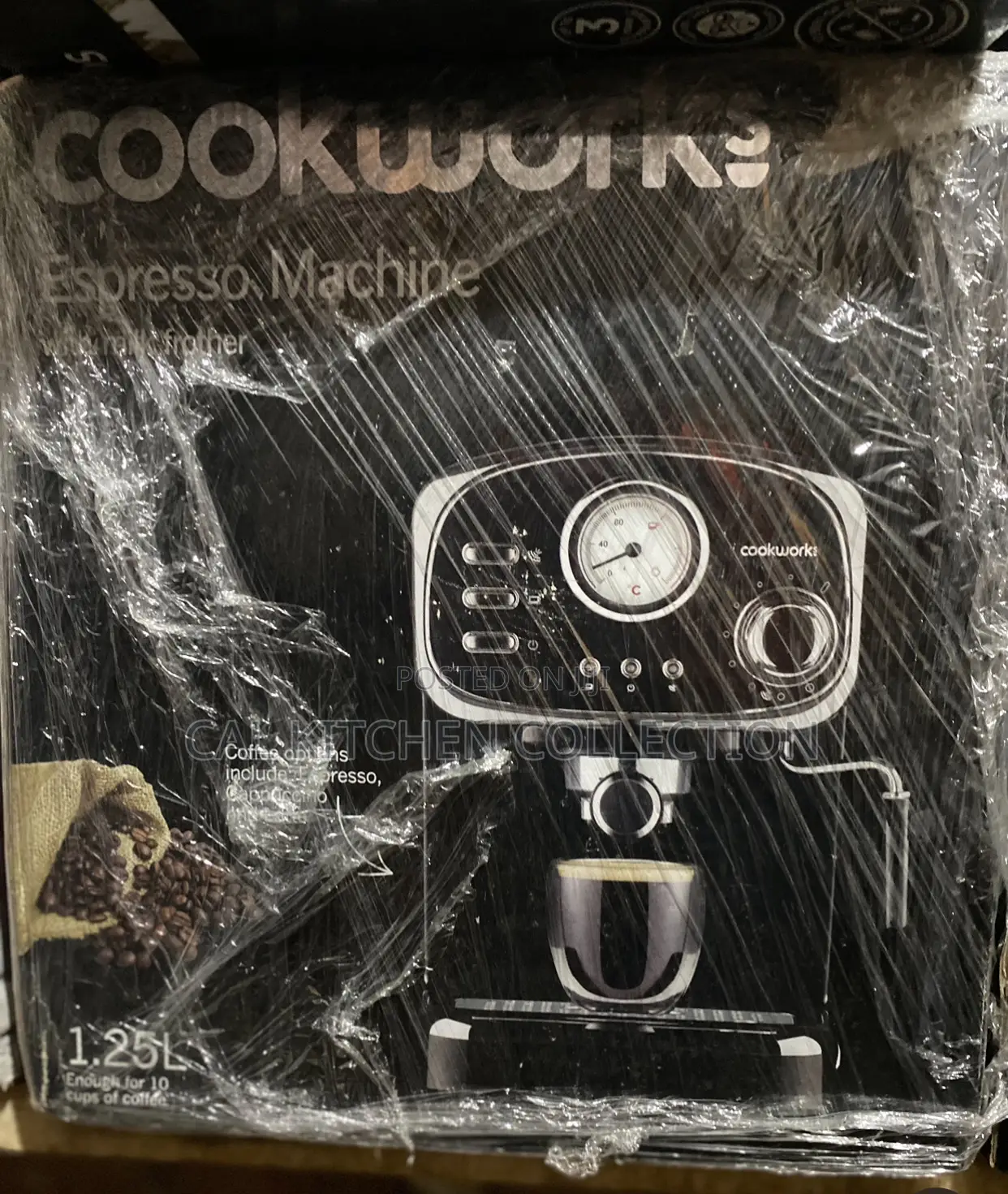 Cookworks Espresso Coffee Machine