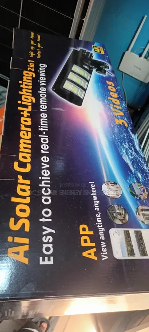 Ai Solar Camera +Lighting 2in1