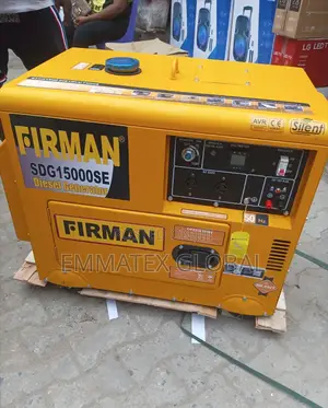 Firman Diesel Generator Sound Proof Copper Coil Sdg15000se
