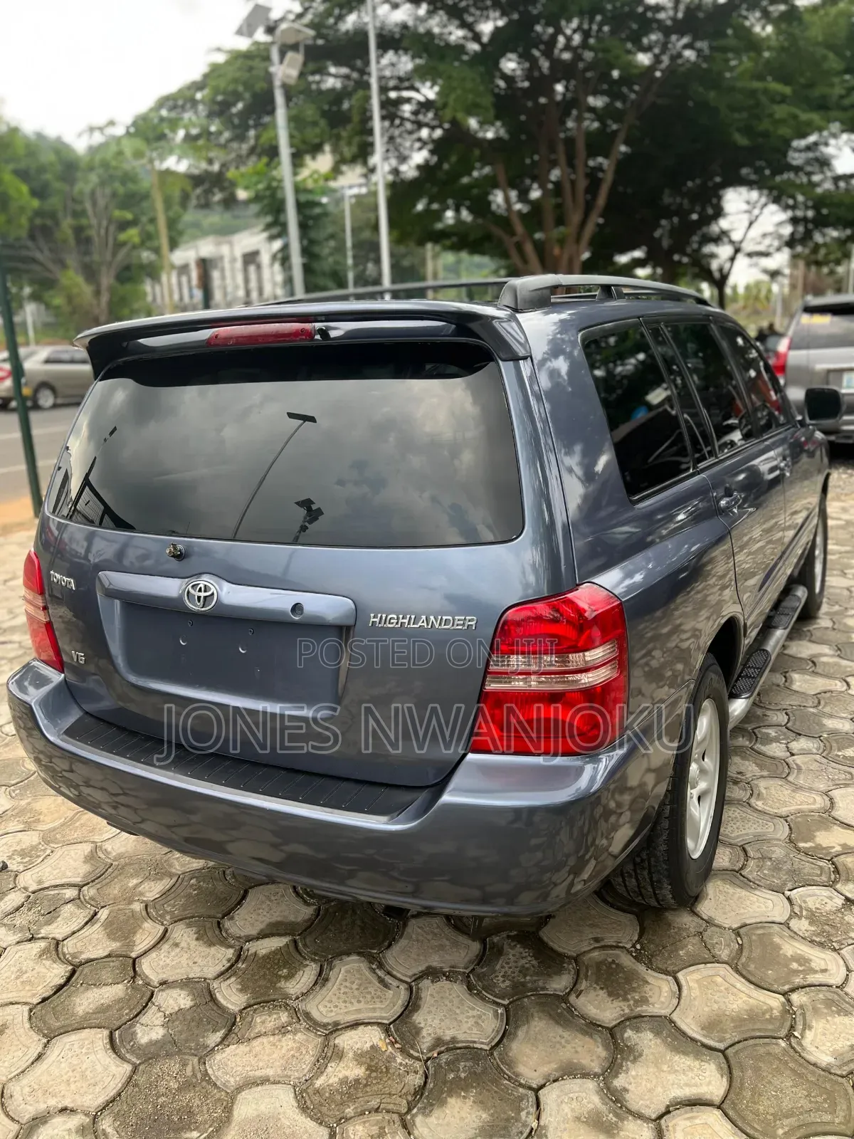 Toyota Highlander 2004 Gray