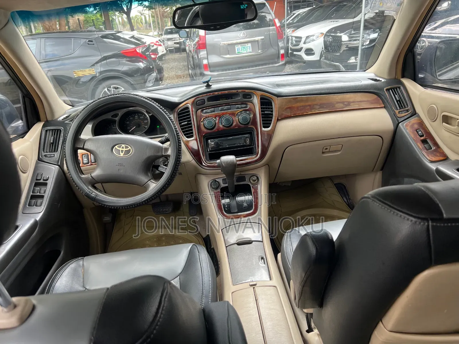 Toyota Highlander 2004 Gray