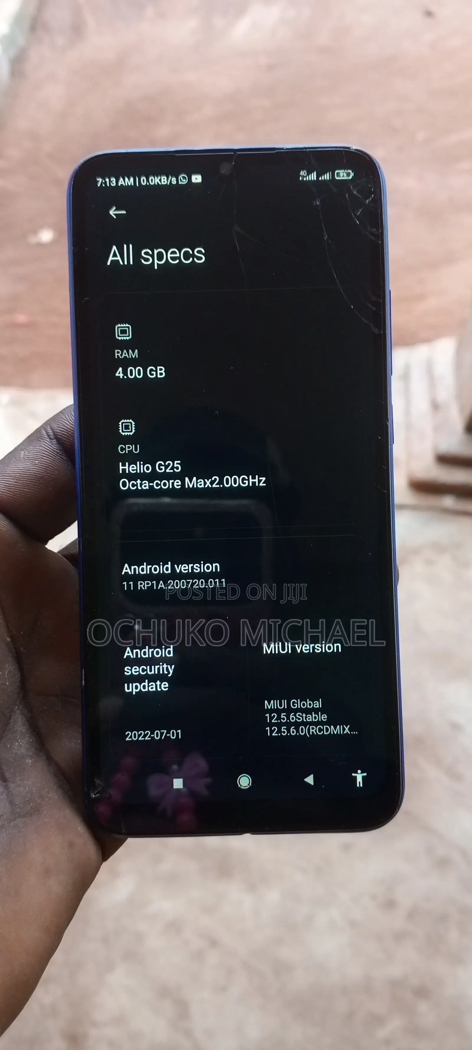 Xiaomi Redmi 9A 64 GB Blue
