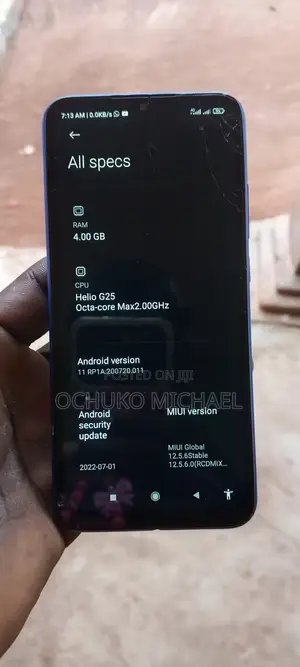 Xiaomi Redmi 9A 64 GB Blue
