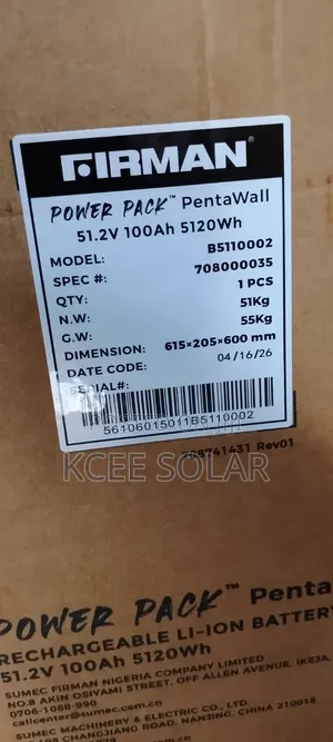 5kwh Lithium Battery Fireman 48V