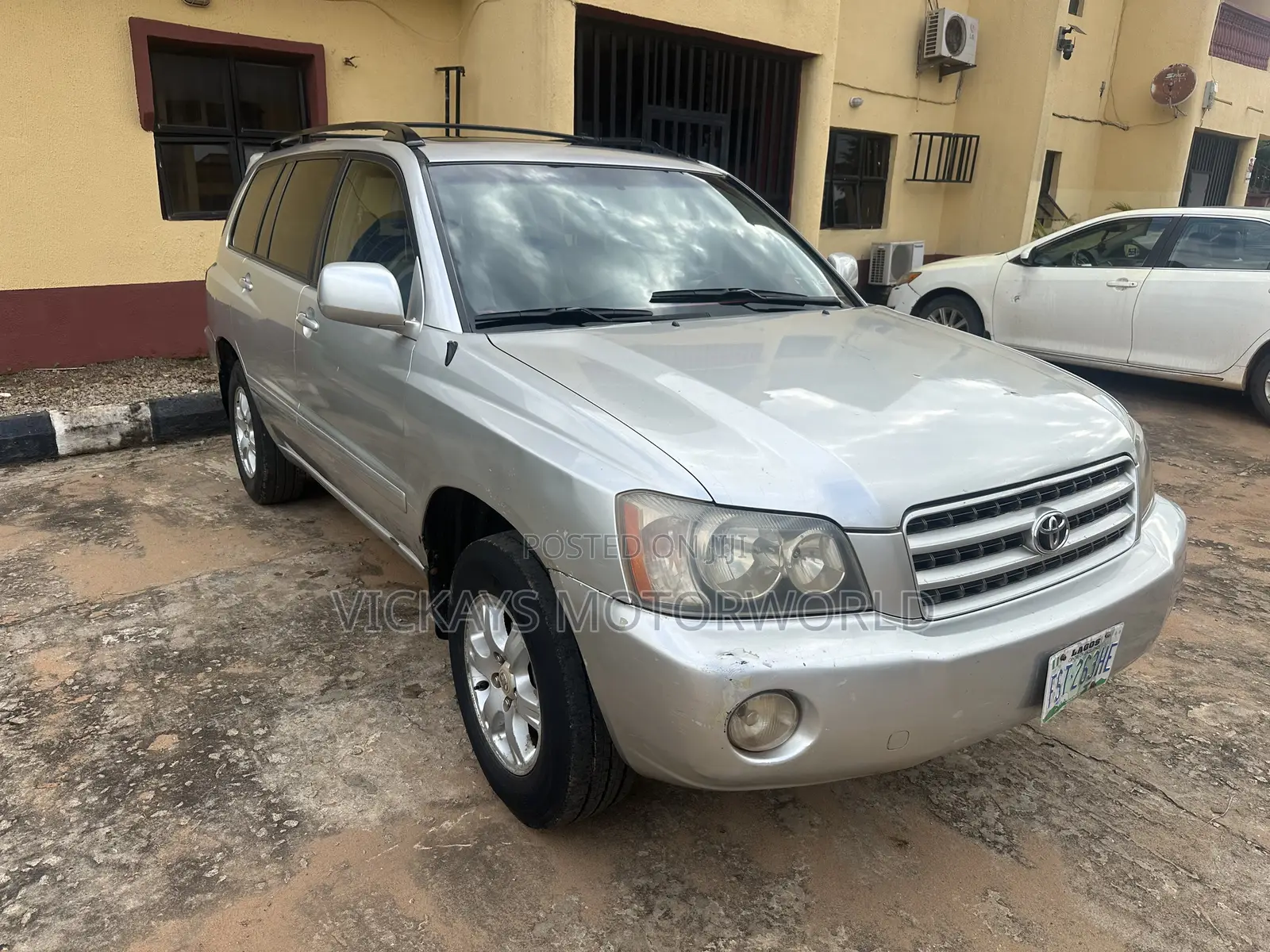Toyota Highlander V6 2006 Silver