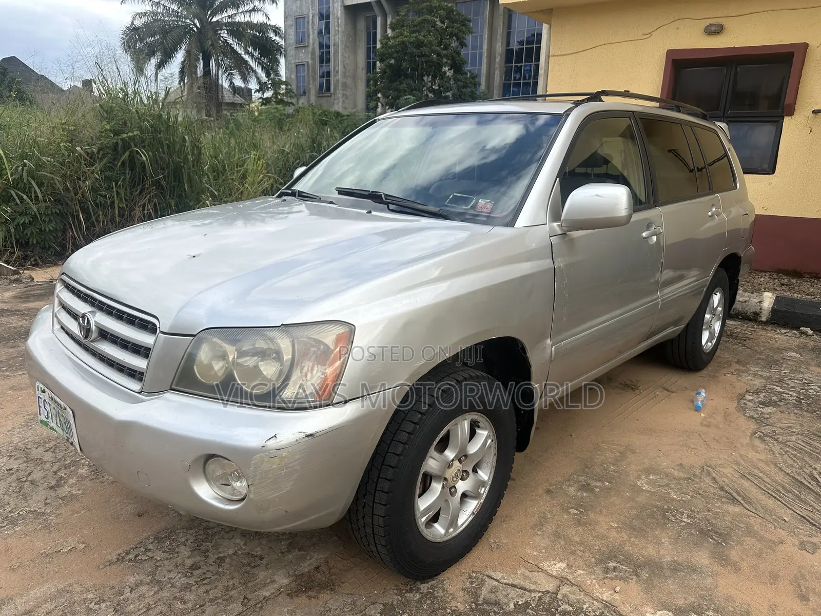 Toyota Highlander V6 2006 Silver