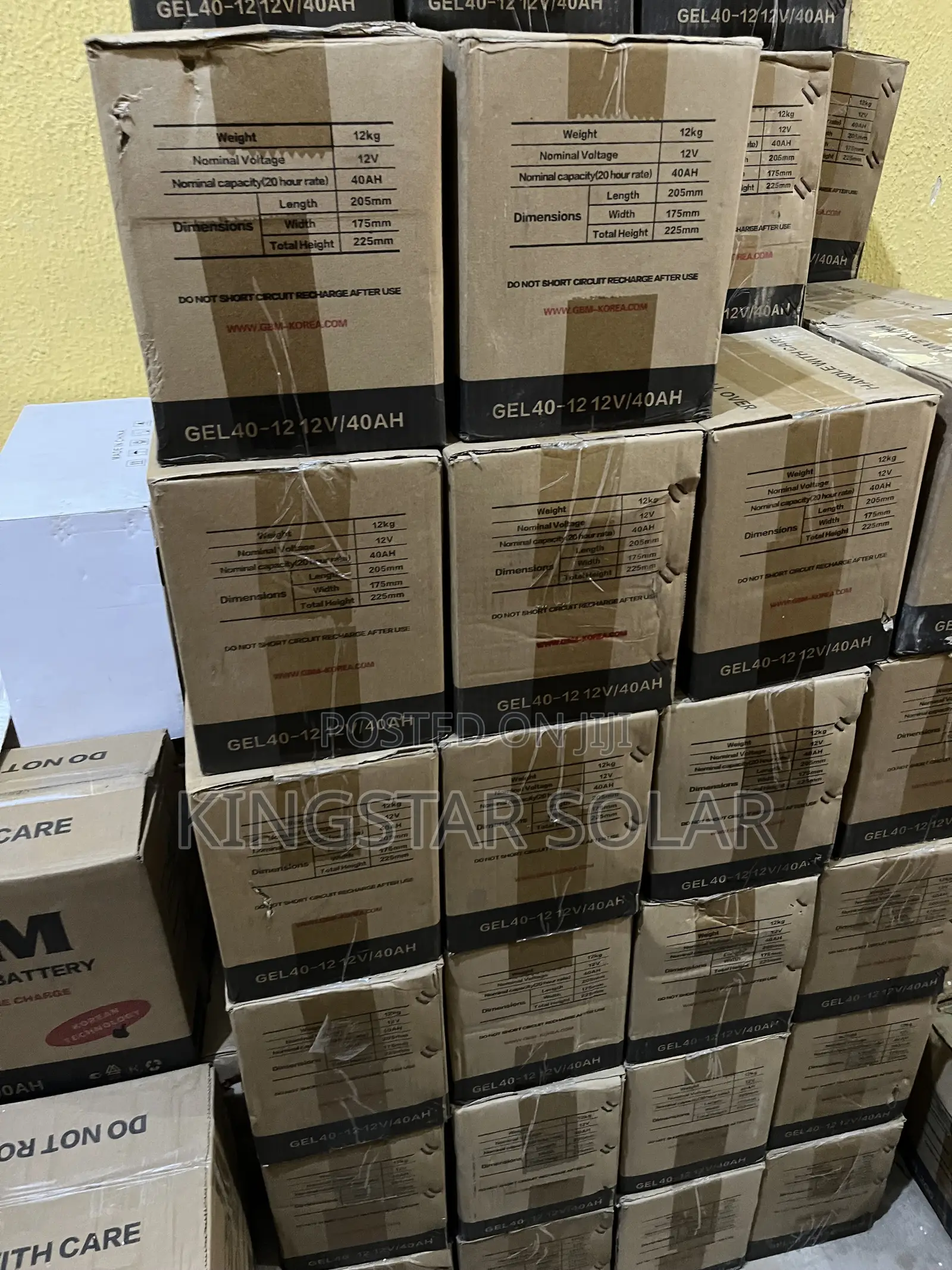 GBM 45Ah 12V Deep Gel Cycle Battery