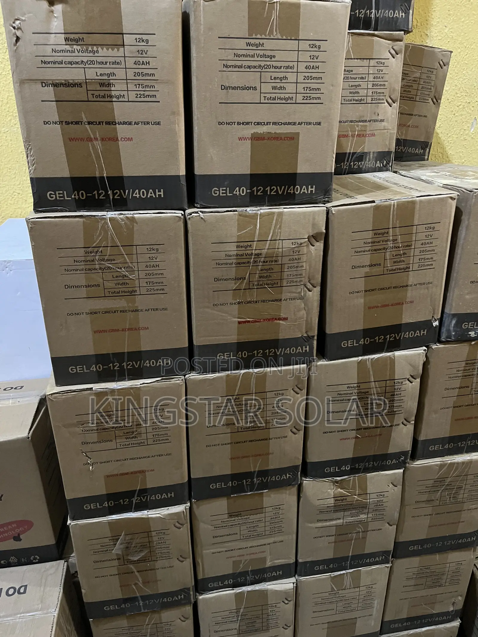 GBM 45Ah 12V Deep Gel Cycle Battery