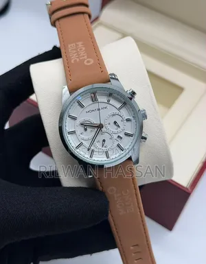 Mont Blanc Active Chronograph Faux Leather