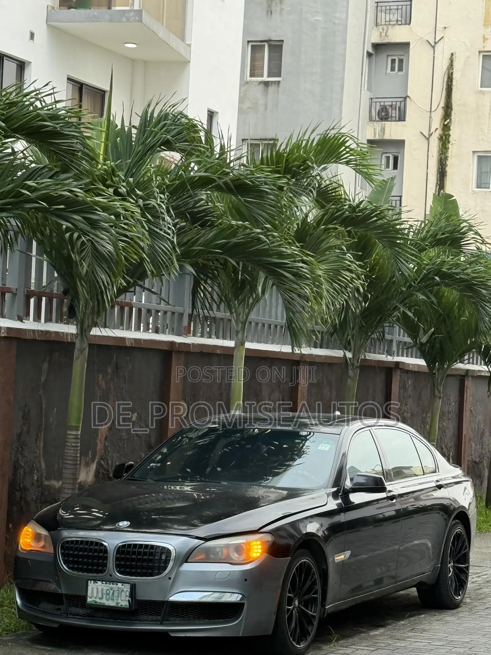 BMW 740 2011 Black