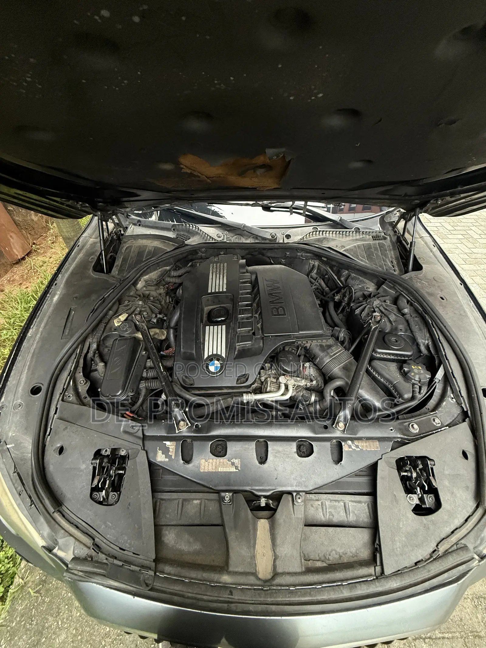 BMW 740 2011 Black