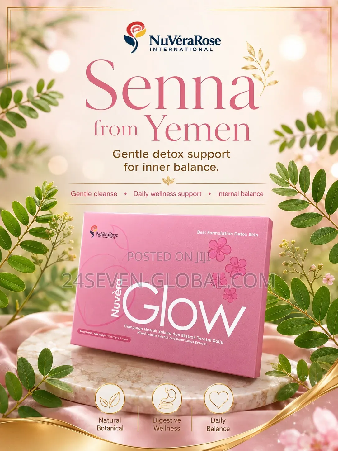 Núvera Rose Apple Double Stem Cell