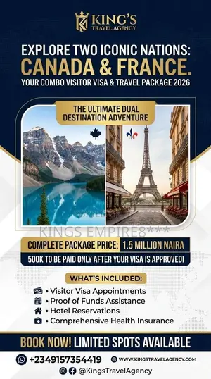 Canada France Visitor Visa: The Ultimate 2-in-1 Combo Package