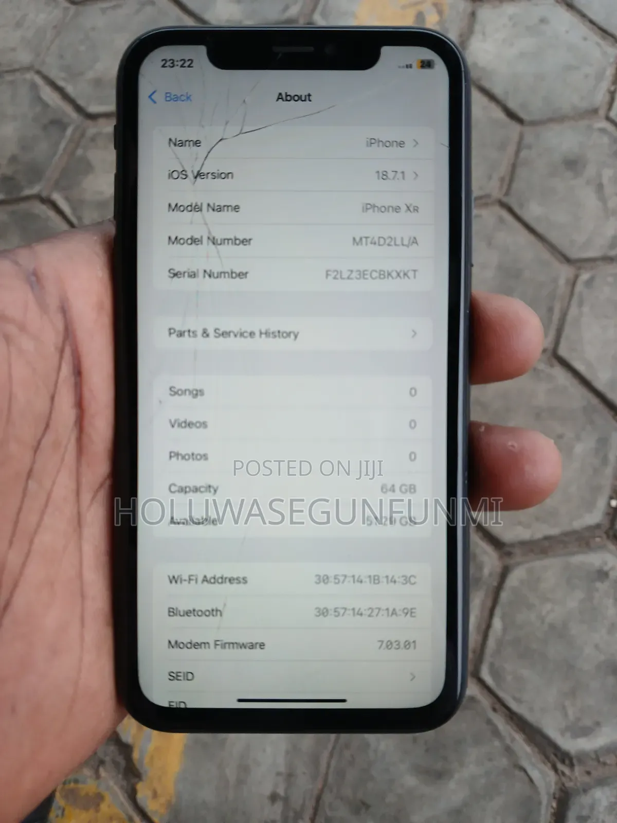 Apple iPhone XR 64 GB Black