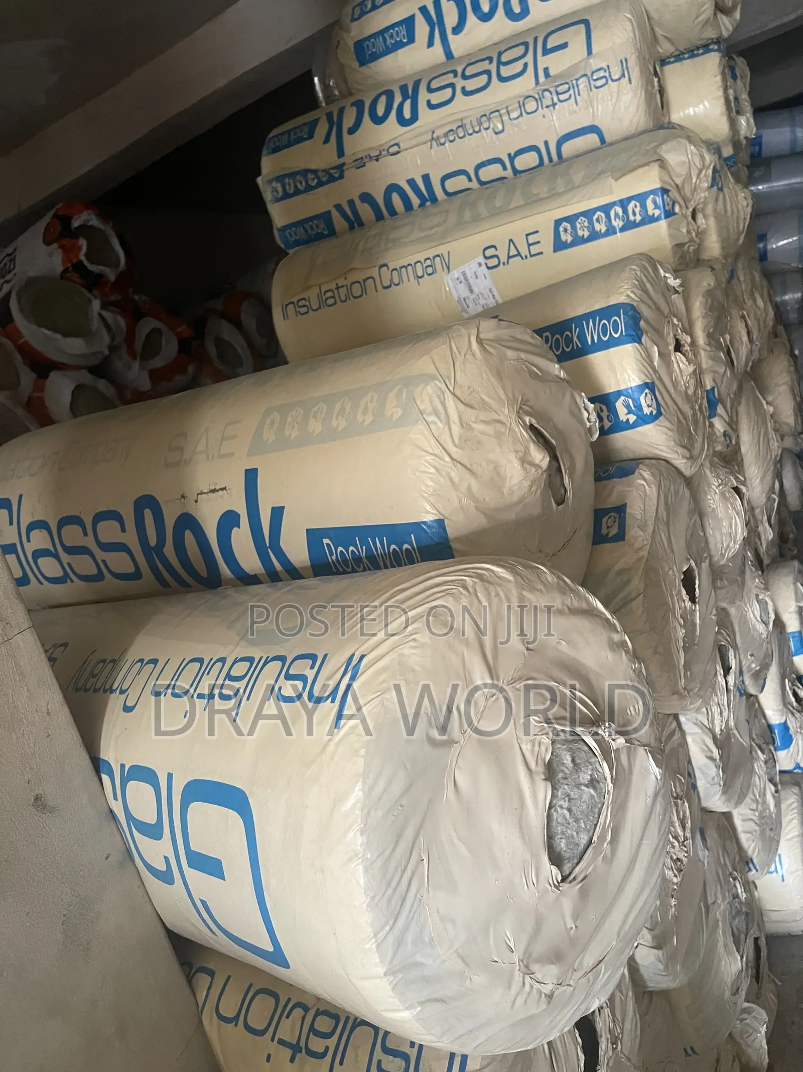 Glass Rock Wool (With Aluminum Foil)