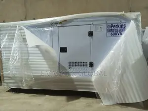 Original Perkins 60kva Sound Proof Diesel Generator  Copper Coil