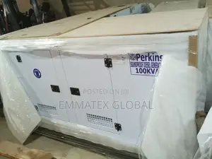New Perkins Sound Proof Diesel Generator Copper Coil  100kva