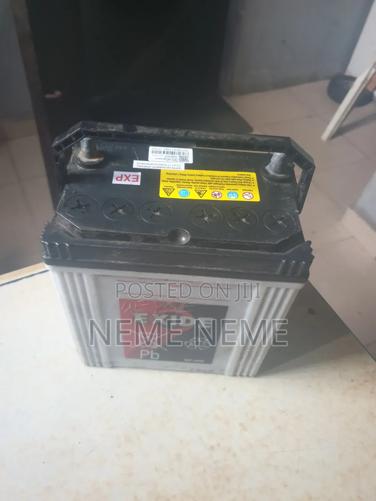 TVS King Cargo 2005 Yellow