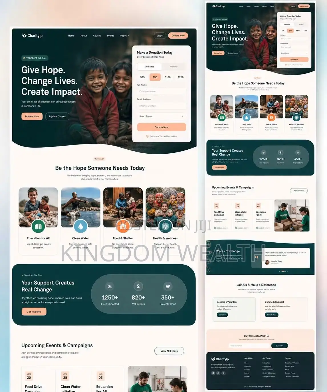Website Development and Design July Promo