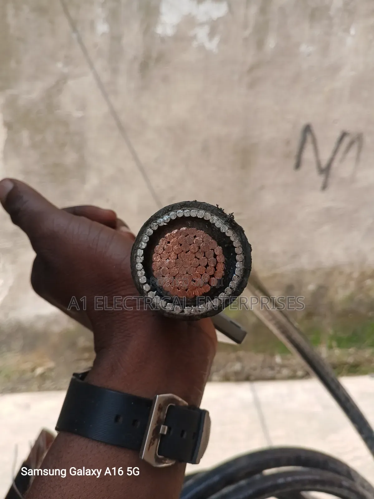 Armoured Single Cable 500mm